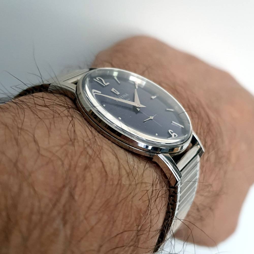 Festina Orologio Uomo F20250-3 - Quarzo Con Cinturino In Acciaio Inox, 3 Bar