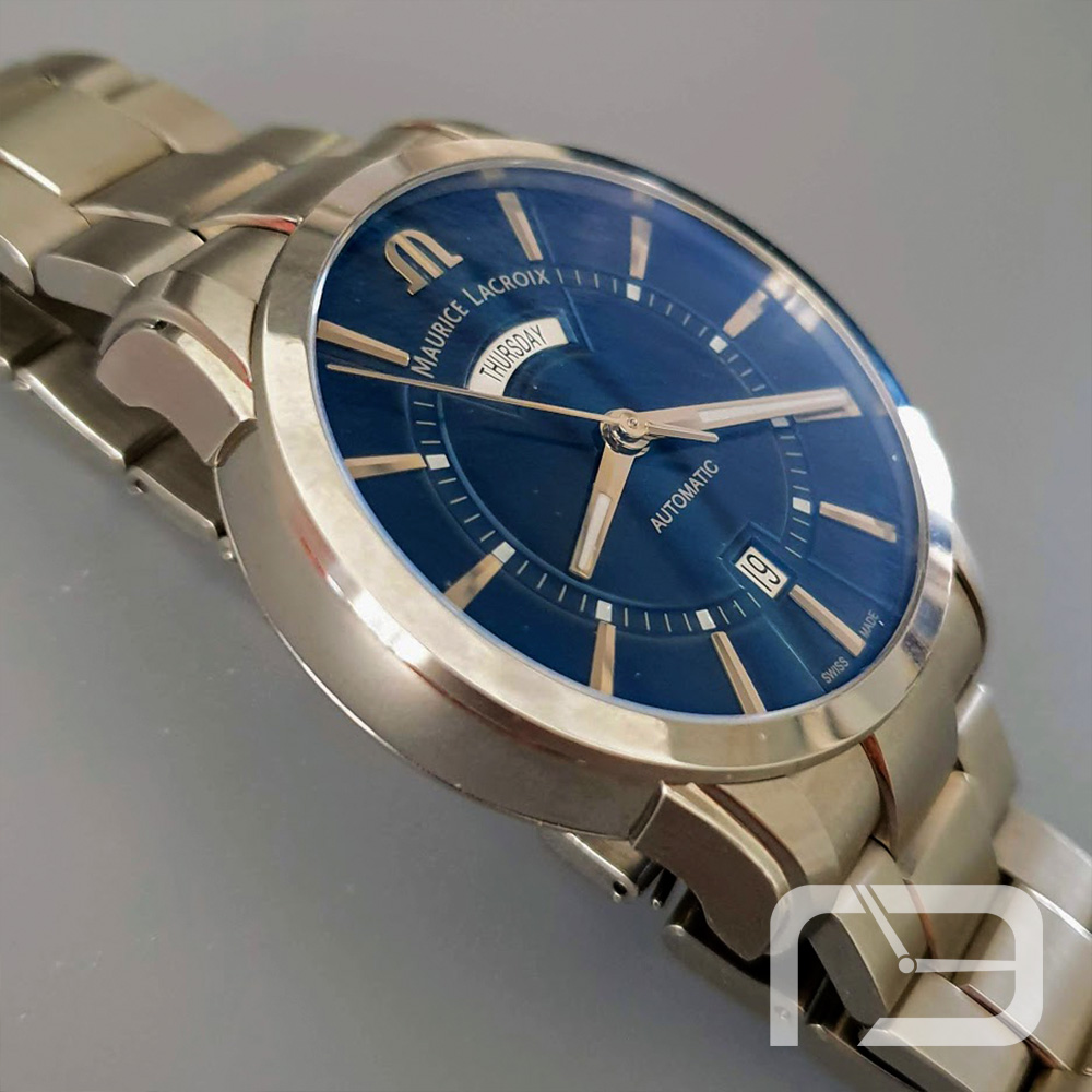 Maurice – Relojes Pontos Lacroix exclusivos PT6358-SS002-430-1 Date Day