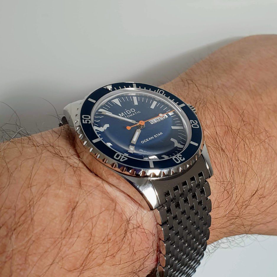 Mido Ocean Star Tribute On Wrist Relojes Exclusivos Mido Ocean
