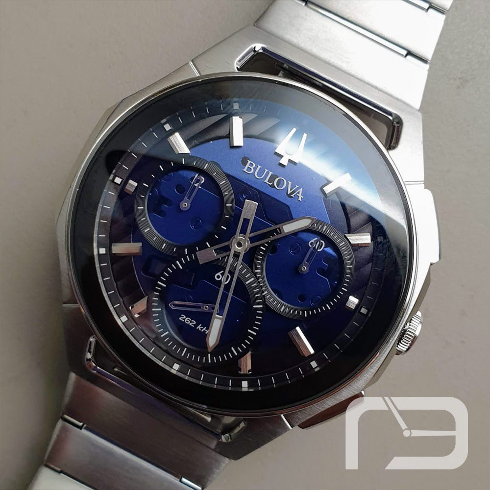 Relojes – Curv 96A205 Chronograph exclusivos Bulova