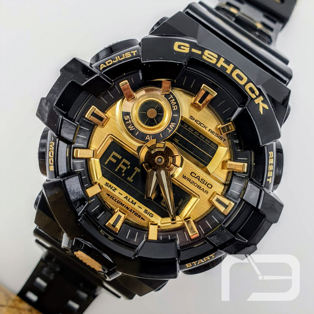 CASIO G-Shock exclusivos Relojes Ana-Digi GA-710GB-1A –
