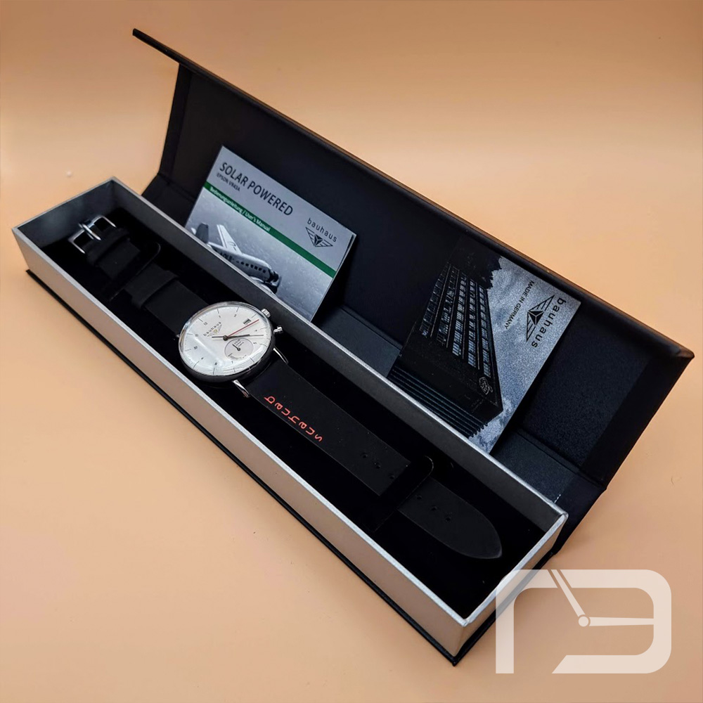 Reserve Power Bauhaus Solar 2112-1 exclusivos Relojes –