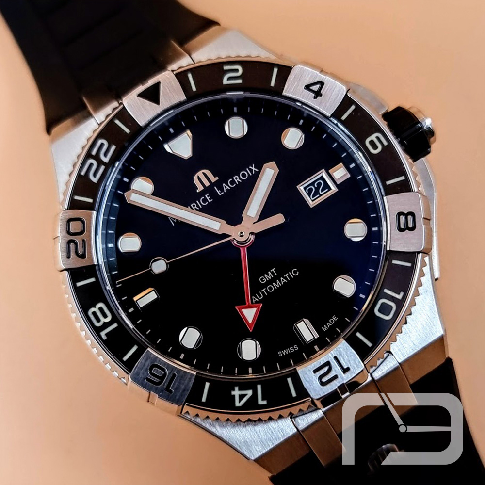 – Venturer Maurice Lacroix GMT AI6158-SS001-330-2 Aikon exclusivos Relojes