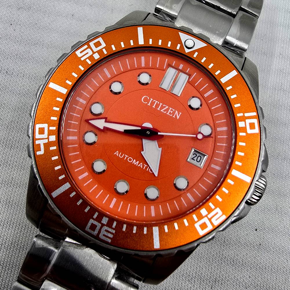 Relojes exclusivos - Citizen Promaster Marine Orange NJ0128-80X