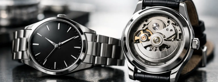 Reloj de cuarzo vs automático: cuál elegir