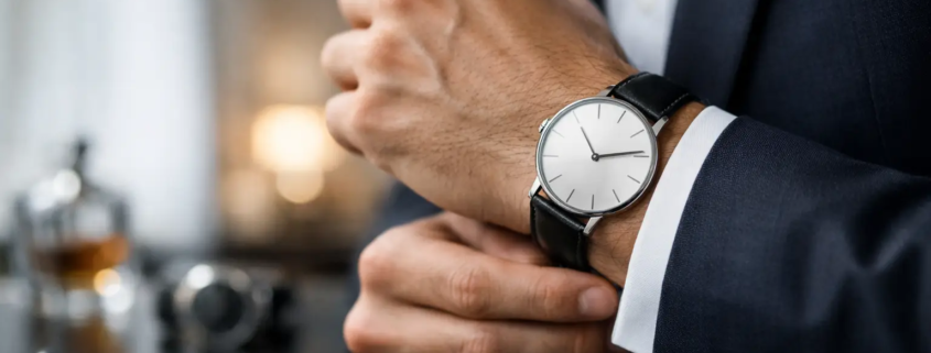 Relojes ultrafinos para vestir con precisión