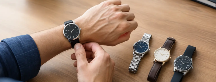 Cómo elegir diámetro de reloj según tu muñeca