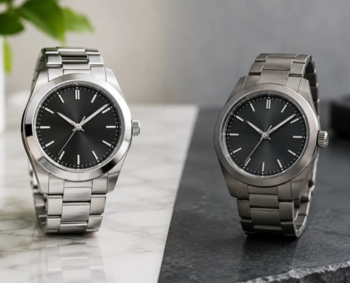 Reloj de acero versus titanio: cuál elegir