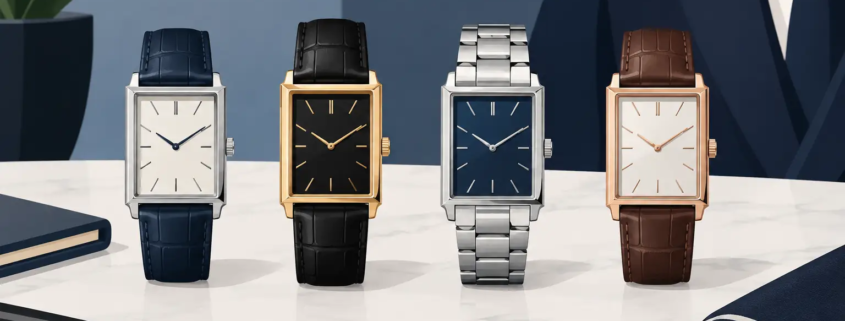 Top Rectangular Dress Watches for Formal Style